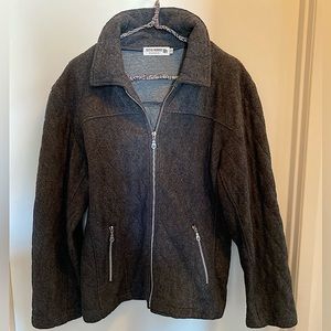 Rino Rossi ,size Large, Grey Fleece Jacket